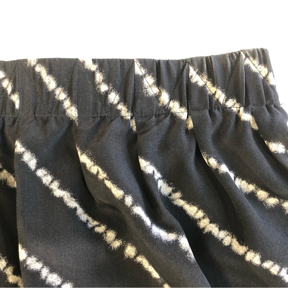 BCBGMaxAzria Black Silk Strapless Midi Jumpsuit. Sz S - Picture 8 of 16